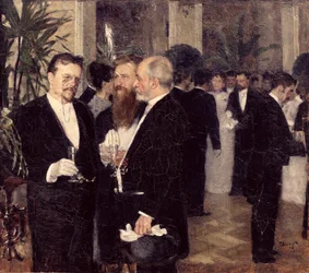 Auf dem Ball, 1900